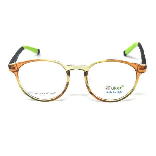 Round Shine Brown Green Frame – Kids tr 10526