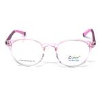 Round Clear Pink White Frame – Kids tr 10526