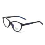 Cat Eye Matt Black Frame – Kids tr 10528