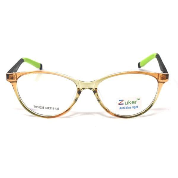 Cat Eye Shine Brown Green Frame – Kids tr 10528