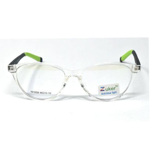 Cat Eye Clear White Frame – Kids tr 10528