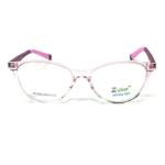 Cat Eye Clear Pink White Frame – Kids tr 10528