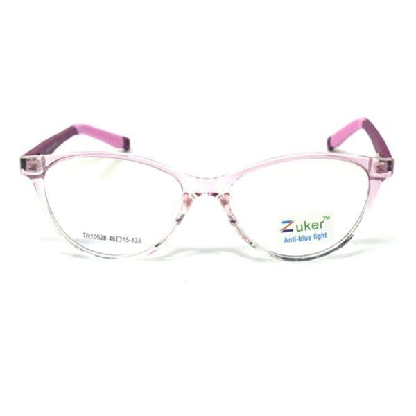 Cat Eye Clear Pink White Frame – Kids tr 10528