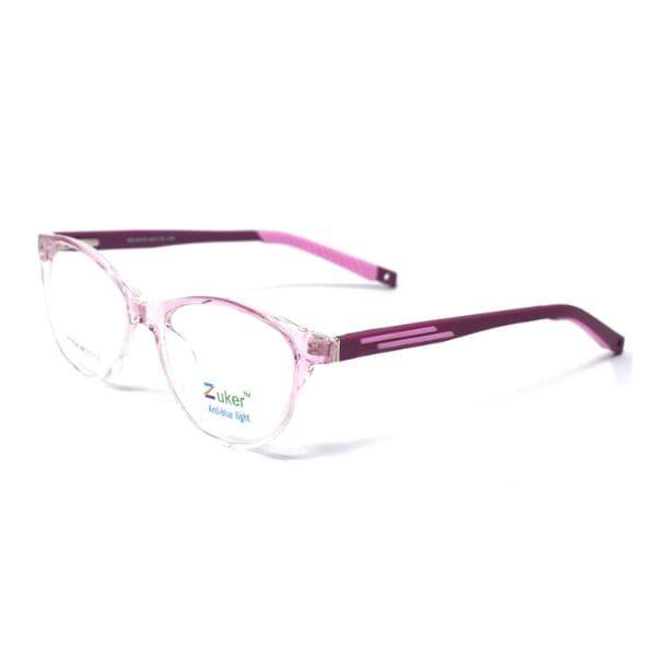 Cat Eye Clear Pink White Frame – Kids tr 10528