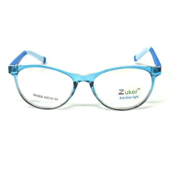 Cat Eye Shine Blue Gun Frame – Kids tr 10530