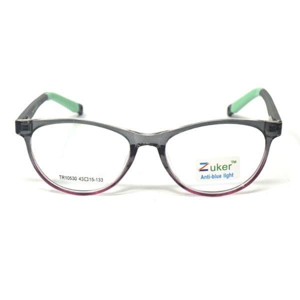 Cat Eye Shine Gun Purple Frame – Kids tr 10530
