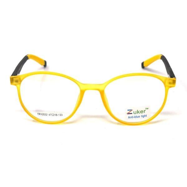 Round Matt Yellow Frame – Kids tr 10532