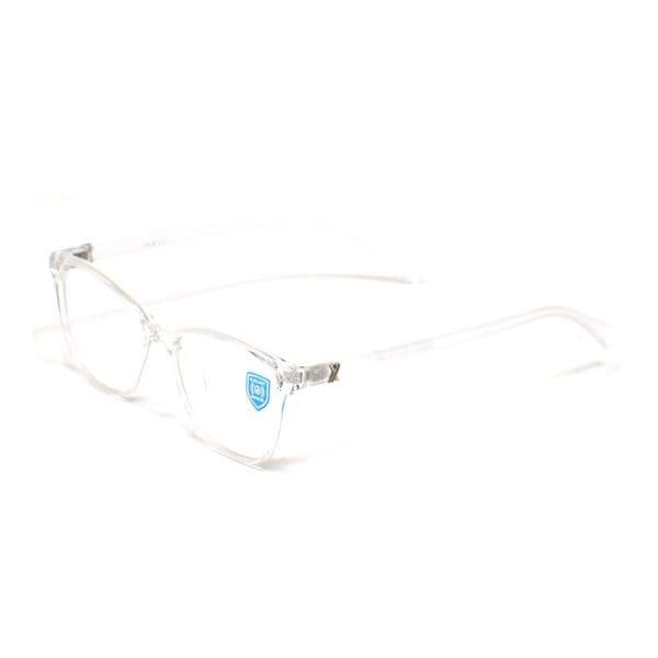 Cat-Eye Clear White Frame – TR 232422