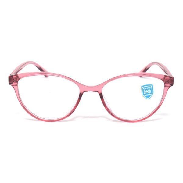 Cat-Eye Clear Pink Frame – TR 232425