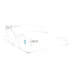 Cat-Eye Matt White Frame – TR 232426