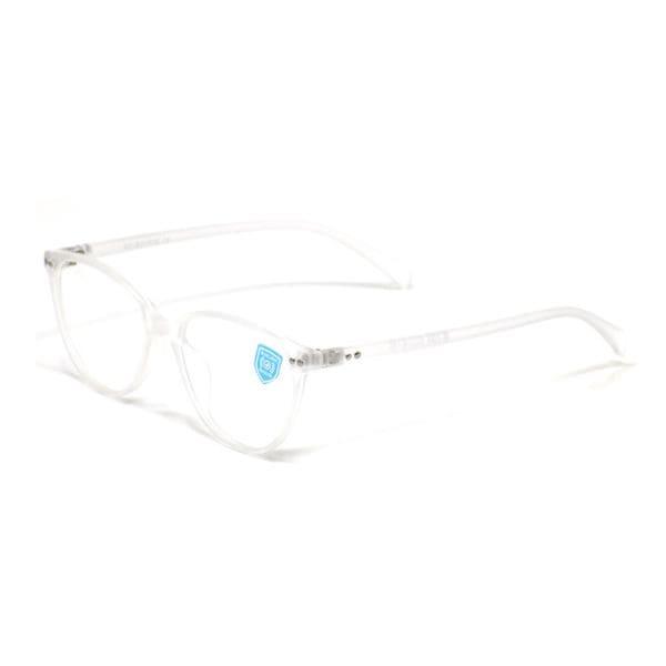 Cat-Eye Clear White Frame – TR 232427