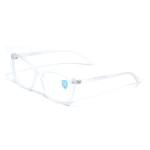 Cat-Eye Clear White Frame – TR 232428