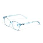 Cat-Eye Clear Sky Blue Frame – TR 232429