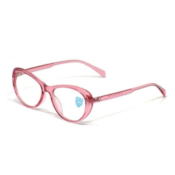 Cat-Eye Clear Pink Frame – TR 232430