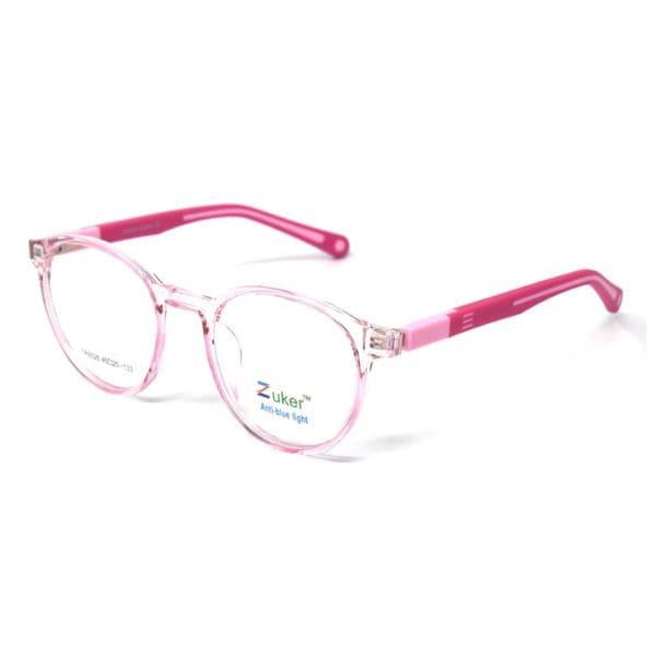 Round Clear Pink Frame – Kids tr 8526