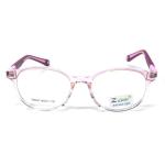 Round Clear Pink White Frame – Kids tr 8527