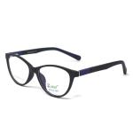 Cat Eye Matt Black Frame – Kids tr 8528