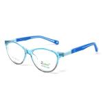 Cat Eye Shine Blue Gun Frame – Kids tr 8528