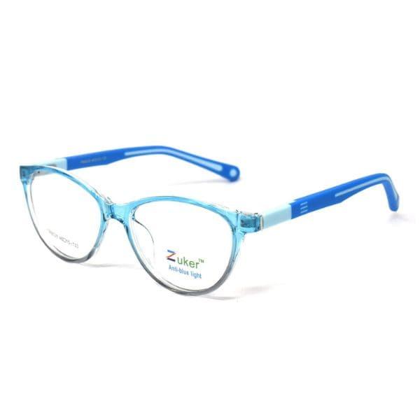 Cat Eye Shine Blue Gun Frame – Kids tr 8528