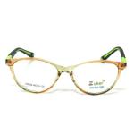 Cat Eye Shine Brown Green Frame – Kids tr 8528