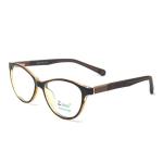 Cat Eye Shine Brown Frame – Kids tr 8528