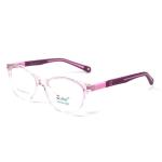 Cat Eye Clear Pink White Frame – Kids tr 8528