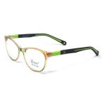 Cat Eye Shine Brown Green Frame – Kids tr 8530