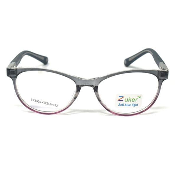 Cat Eye Shine Gun Purple Frame – Kids tr 8530
