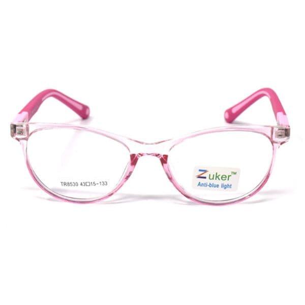 Cat Eye Clear Pink Frame – Kids tr 8530