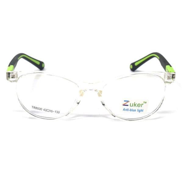 Cat Eye Clear White Frame – Kids tr 8530