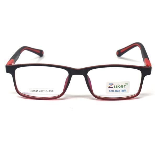 Rectangular Matt Black Red Frame – Kids tr 8531