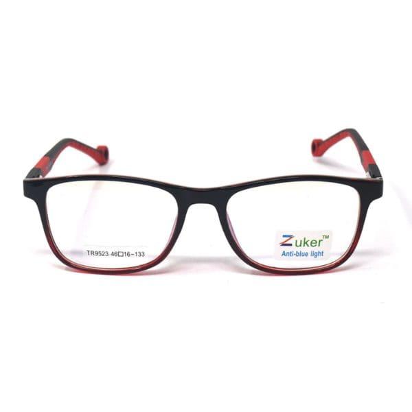 Rectangular Matt Black Red Frame – Kids tr 9523