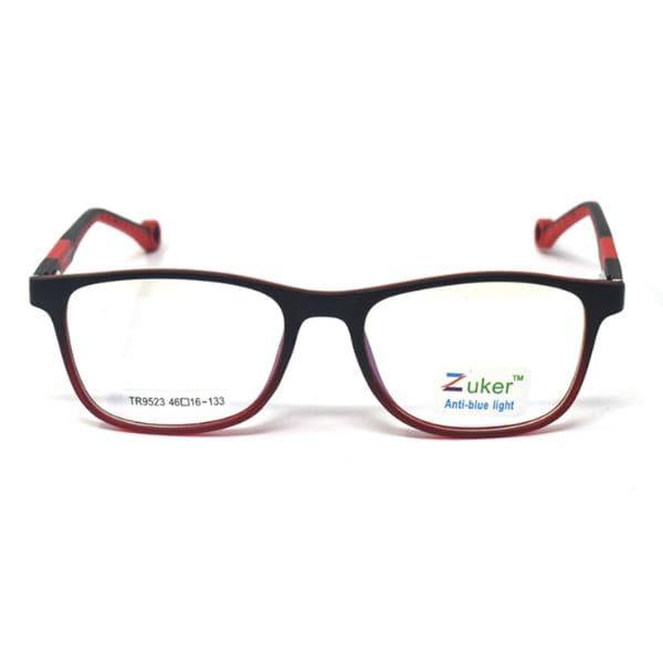 Rectangular Shine Black Red Frame – Kids tr 9523