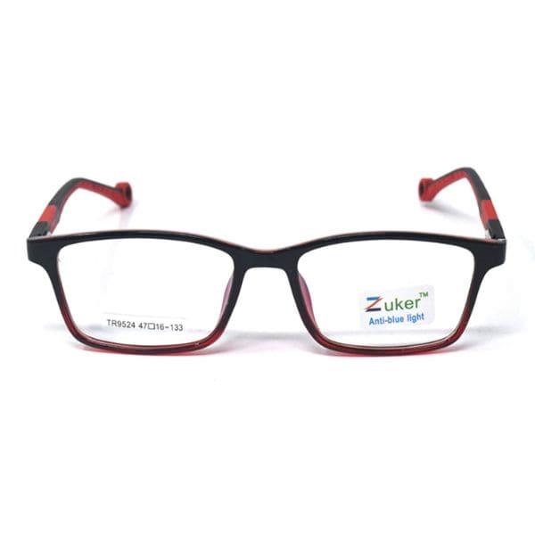 Rectangular Matt Black Red Frame – Kids tr 9524