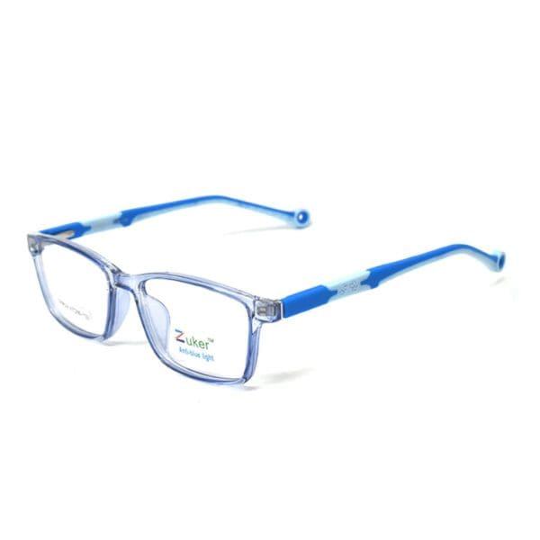 Rectangular Clear Blue Frame – Kids tr 9524