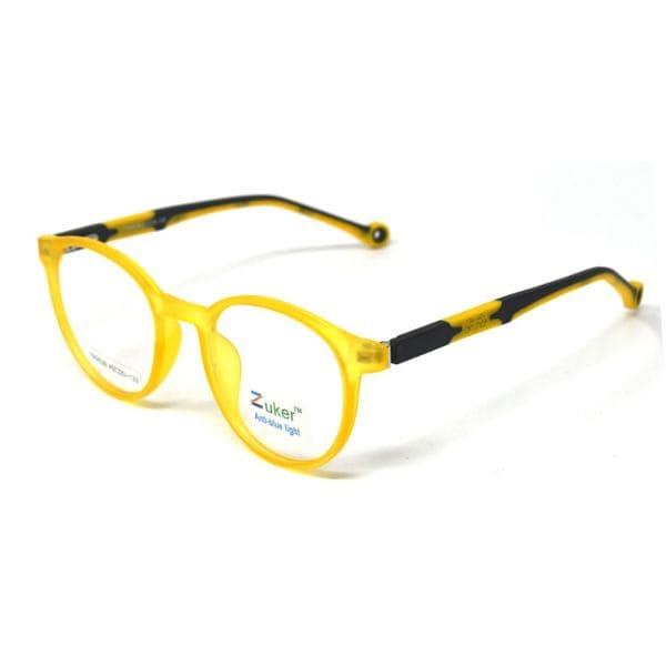 Round Matt Yellow Frame – Kids tr 9526