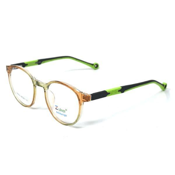 Round Shine Brown Green Frame – Kids tr 9526