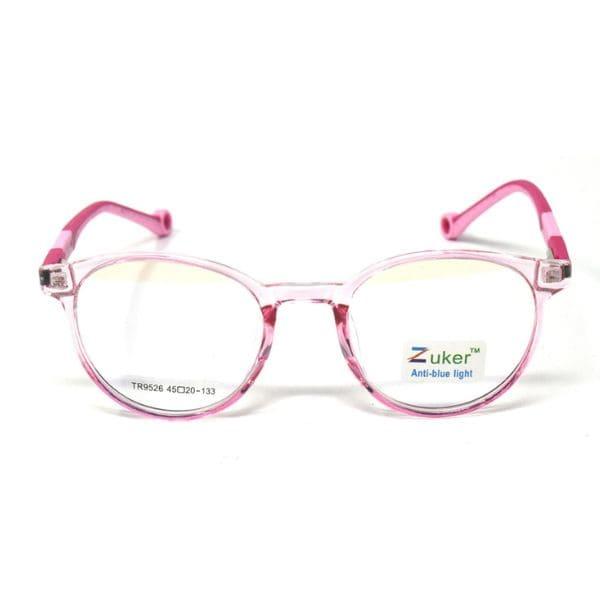 Round Clear Pink Frame – Kids tr 9526