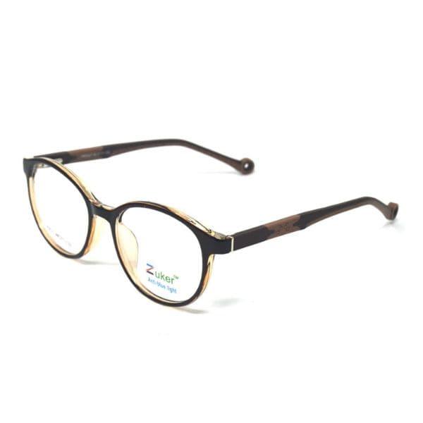 Round Shine Brown Frame – Kids tr 9527