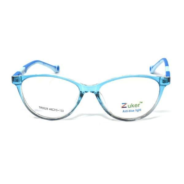 Cat Eye Shine Blue Gun Frame – Kids tr 9528