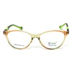 Cat Eye Shine Brown Green Frame – Kids tr 9528