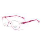 Cat Eye Clear Pink Frame – Kids tr 9528