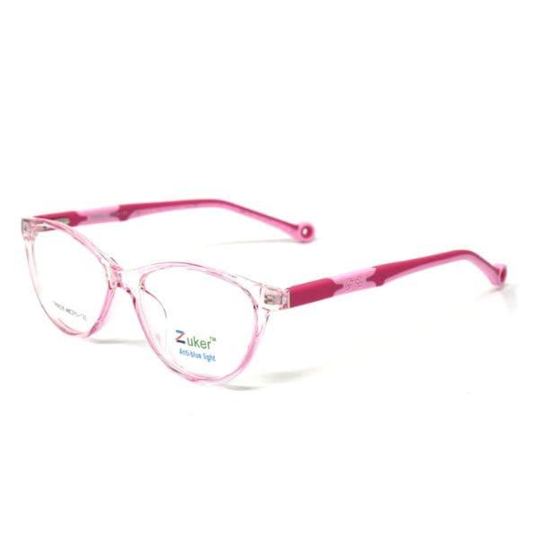 Cat Eye Clear Pink Frame – Kids tr 9528
