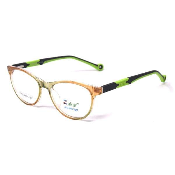 Cat Eye Shine Brown Green Frame – Kids tr 9530