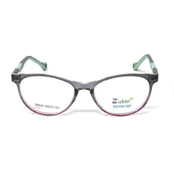 Cat Eye Shine Gun Purple Frame – Kids tr 9530