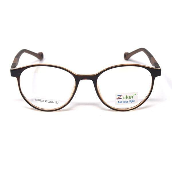 Round Shine Brown Frame – Kids tr 9532