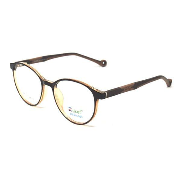Round Shine Brown Frame – Kids tr 9532